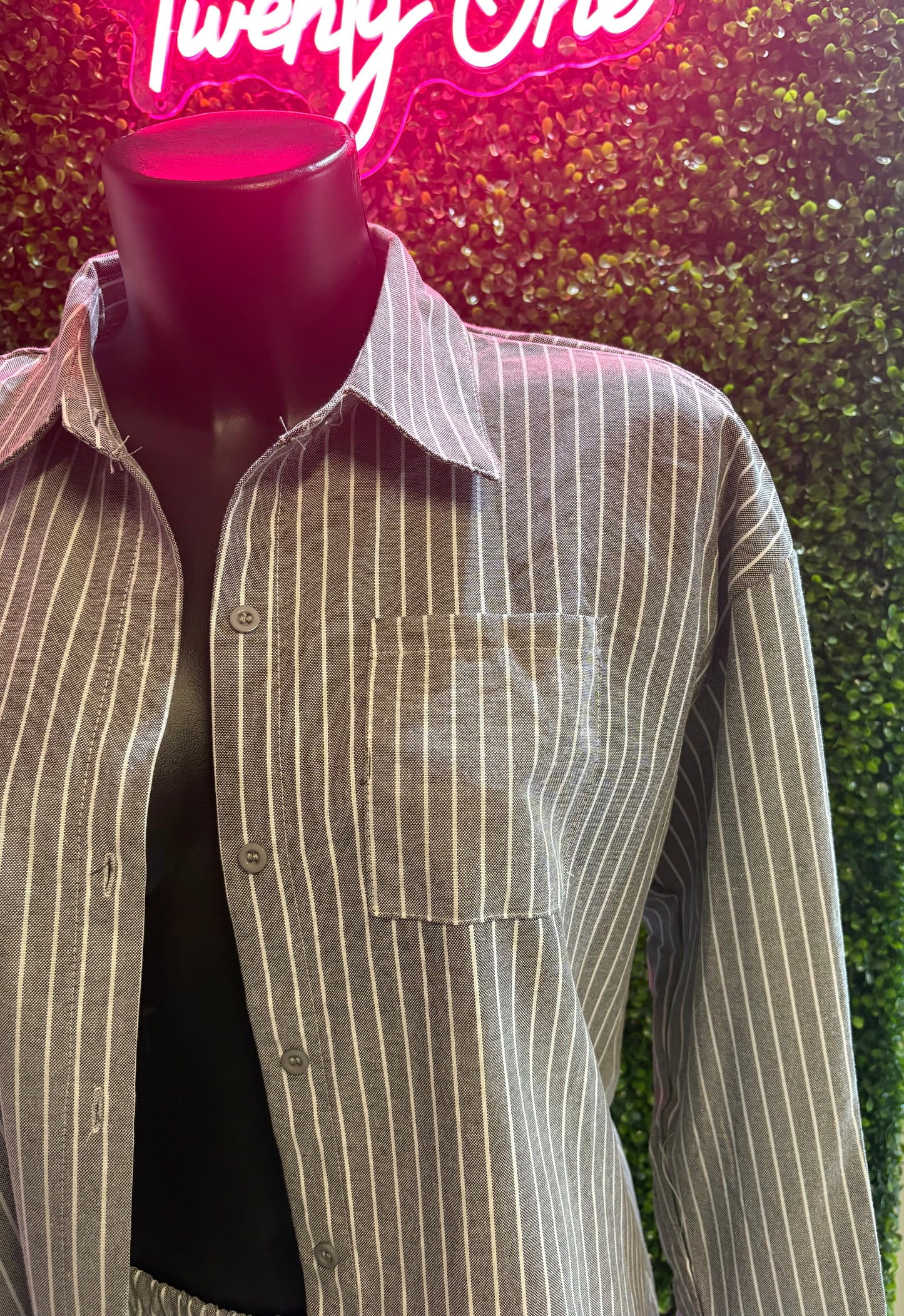 Completo due pezzi camicia e pantaloncino